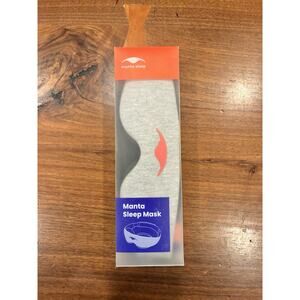 Manta Slim Sleep Mask – Ultra-Light Blackout Eye Mask with Adjustable Eye Cup...